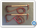 5. Antler handled cane shaft hunting whip - £160.00
