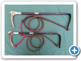 10. Hunting Whips Fitted With Two Silver Collars.... Ladies - £257.00......Gents - £269.00